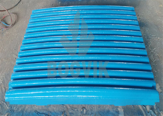 Minería Consumables piezas de triturador de mandíbula Repuestos de triturador de mandíbula Placa de recubrimiento de mandíbula utilizada en trituradores de minas