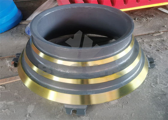 Manganeso alto Mn14Cr2 Mn18Cr2 M22Cr2 Concave de fundición y manto para trituradora de conos