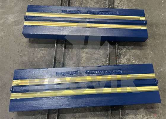 Piezas usurpadoras de trituradores de impacto accesorios piezas de repuesto barra de soplado