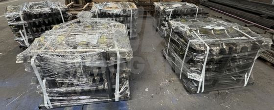 Piezas de trituradoras de metales Martillos Gran rompehielos y cortadores Barras Anvils Revestimientos laterales Tapones y martillos Protectores de pines