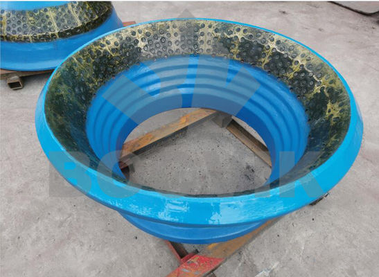 Tecnología central Manganeso con inserción de carburo de titanio y manganeso con inserción de cromo de las piezas de desgaste de mandíbula y cono