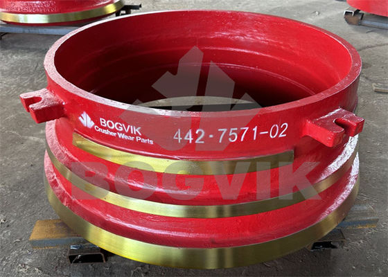 Producción profesional de piezas de trituración H36 Concave Bowl Liner 442.7571-02 para trituradora de conos