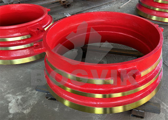 Producción profesional de piezas de trituración H36 Concave Bowl Liner 442.7571-02 para trituradora de conos