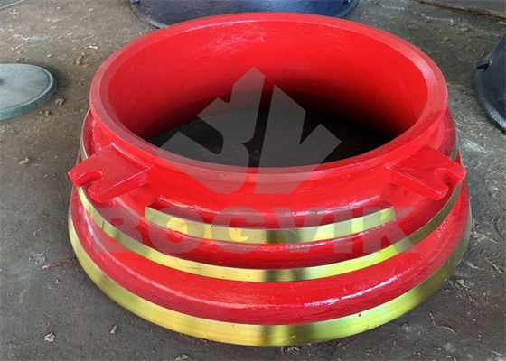 Producción profesional de piezas de trituración H36 Concave Bowl Liner 442.7571-02 para trituradora de conos