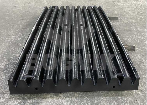 Maquinaria de minería Fabricación de trituradores Accesorios Trituradores de alto manganeso Placas de mandíbula