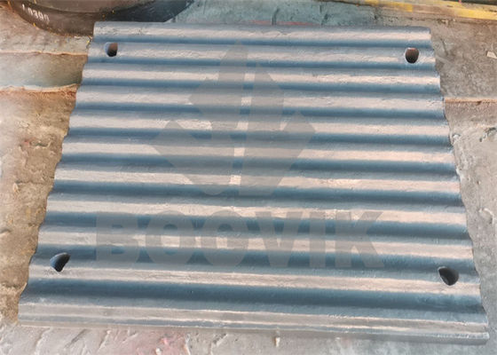 C12 Placa de mandíbula fija y oscilante con superdientes J4250000 J4260000 para minería