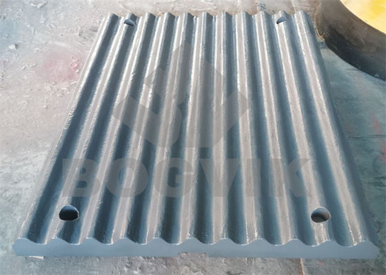 C12 Placa de mandíbula fija y oscilante con superdientes J4250000 J4260000 para minería