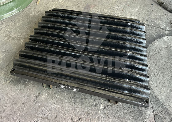 R300 Placa de mandíbula fija y móvil CW017-001 CW017-002 con buena resistencia al desgaste