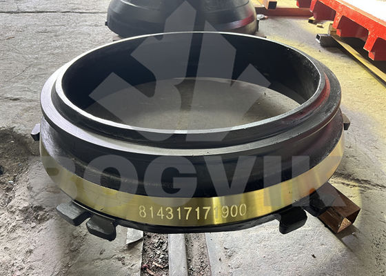 Las piezas de repuesto del triturador de conos GP11F
