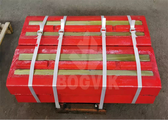 Barras de soplado de acero martensítico de alto manganeso con inserción cerámica de alto cromo MR110 MR130EVO MR120Z para diferentes necesidades