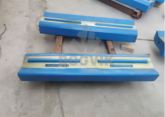 Cubiertas para trituradoras de impacto de alto manganeso Mn13Cr2 Mn18Cr2 Mn22Cr2