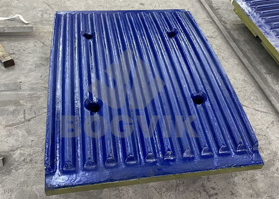 Plantas de fabricación de acero de alta manganeso de fundición de mandíbula trituradora de mandíbula placa