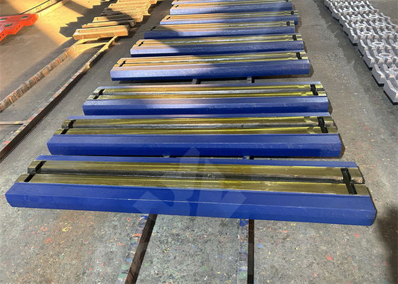Haz1077 Barra de soplado Acero martensítico con inserto cerámico para residuos de construcción con barras de acero