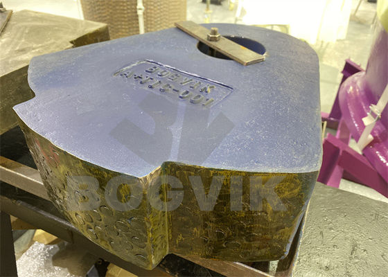 Cromado con inserción cerámica Acero martensítico con martillo de inserción cerámica de excelente durabilidad