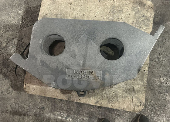 Materiales vírgenes con una atención exigente a las piezas del triturador de metales Spider Cap