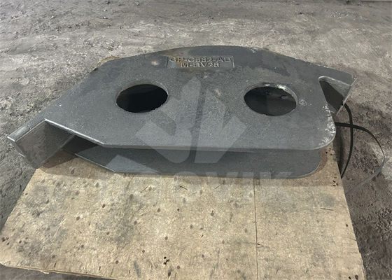Materiales vírgenes con una atención exigente a las piezas del triturador de metales Spider Cap