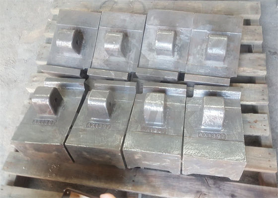 VSI piezas de repuesto para máquinas de fabricación de arena piezas resistentes al desgaste martillo de alto cromo