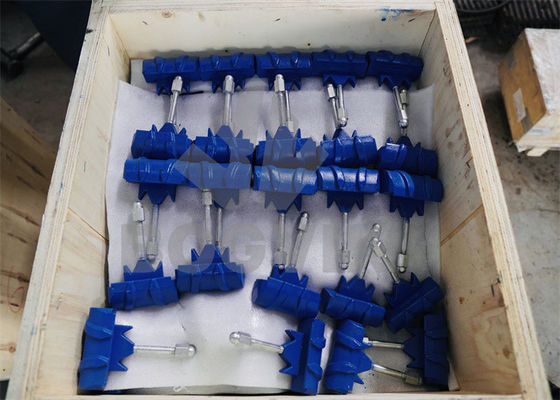 OEM piezas de repuesto estándar para triturador de piedra de impacto VSI B9000 Rotor Tip Set