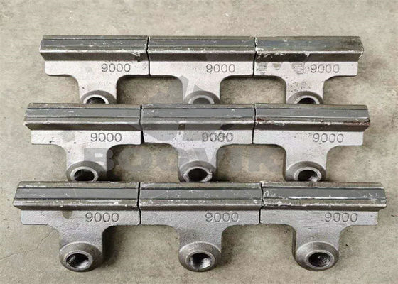OEM piezas de repuesto estándar para triturador de piedra de impacto VSI B9000 Rotor Tip Set