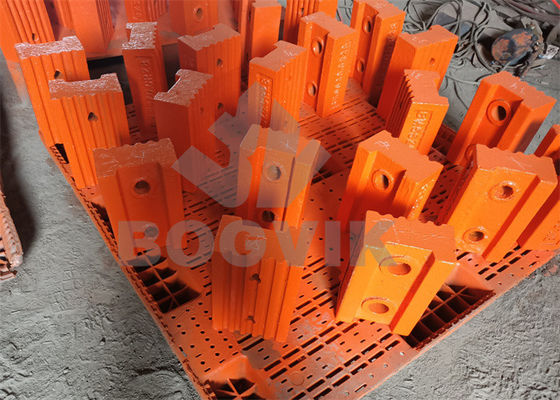 VSI piezas de repuesto para máquinas de fabricación de arena piezas resistentes al desgaste martillo de alto cromo