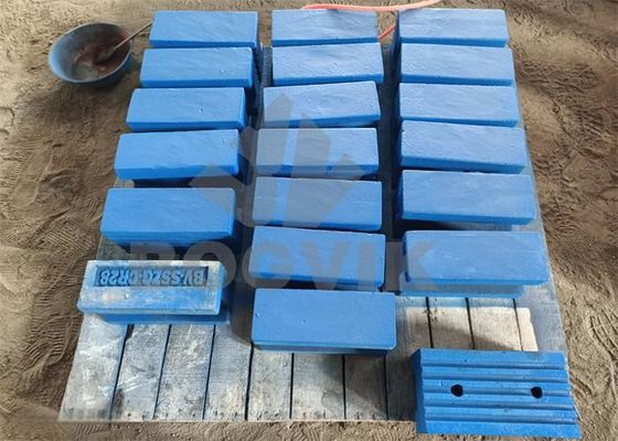 VSI piezas de repuesto para máquinas de fabricación de arena piezas resistentes al desgaste martillo de alto cromo
