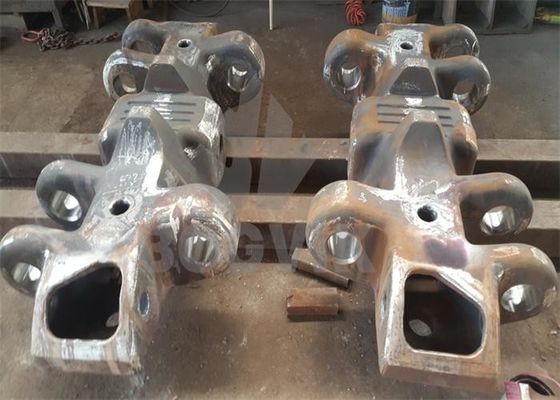 Zapatos de pista de la pala de minería grandes y pesados con buena resistencia al desgaste vendidos bien