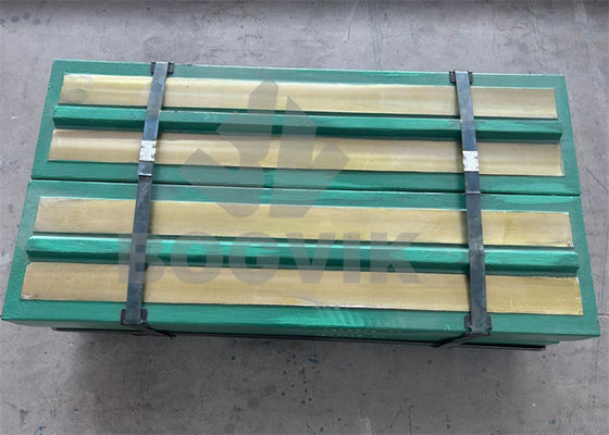 Barras de soplado de acero martensítico del triturador de impacto para el trituración de hormigón