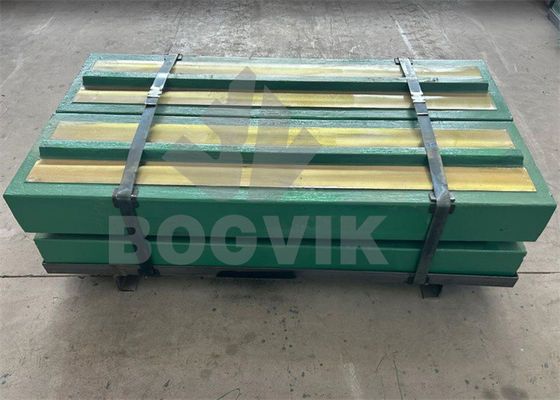 Barras de soplado de acero martensítico del triturador de impacto para el trituración de hormigón