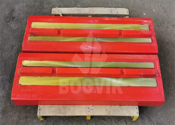 Barras de soplado de acero martensítico de alto manganeso con inserción cerámica de alto cromo MR110 MR130EVO MR120Z para diferentes necesidades