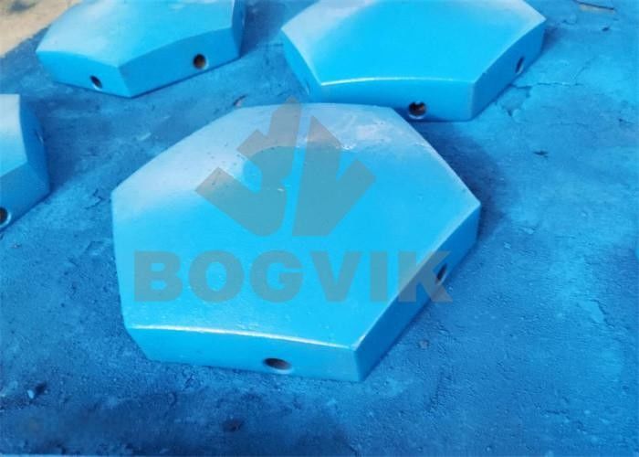 VSI Piezas de trituradora de acero de impacto de la arena de la máquina de rotura de accesorios con tratamiento de superficie de mecanizado CNC